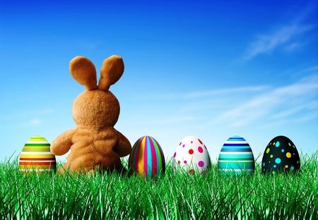 Inspirational Easter Bunny Backgrounds easter bunny 3d and cg abstract background  wallpapers